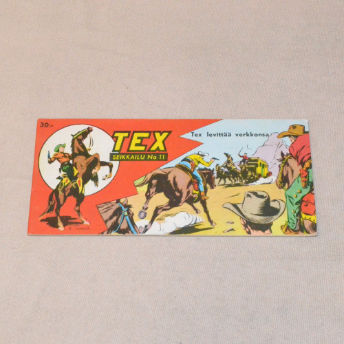 Tex liuska 11 - 1960 Tex levittää verkkonsa (8. vsk)